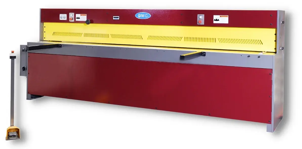 10′ x 14 Ga. Mechanical Shear – Shearing Machine with 36″ Electric Backgauge