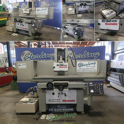 Used OKAMOTO ACC-1632DX Reciprocating Surface Grinders California US | Sterling Machinery Exchange #1465388
