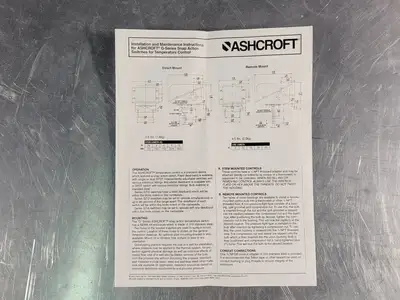 NEW ASHCROFT XBXC4FS