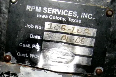 (4) Podbielniak D-36 (D-900) centrifugal contactors, 316L SS.