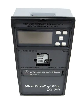 USED GENERAL ELECTRIC ADB50C3F1602 MICROVERSATRIP PLUS UNIT 1600A-1600A