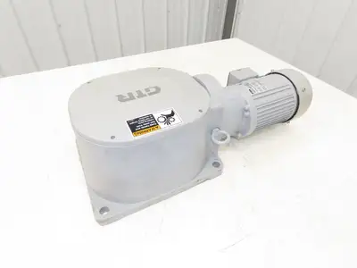 Nissei GTR FSMN-55-900-T040A Gear Motor 900:1 /1.9rpm .4kw 220V 3PH Hollow Shaft
