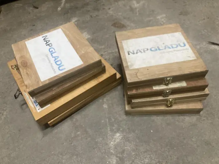 LOT OF NAP GLADU SAW BLADES