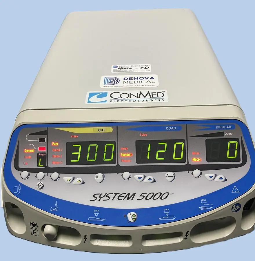 Used CONMED SYSTEM 5000 Electrosurgical / Cautery North Carolina US | Denova Medical #1523410