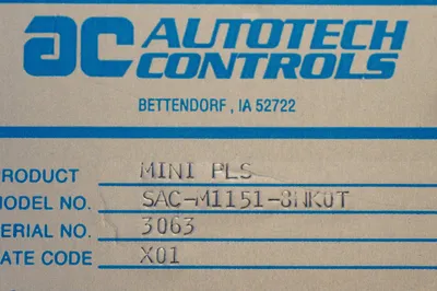 NEW AUTOTECH CONTROLS SAC-M1151-8NK0T PROGRAMMABLE LIMIT SWITCH SACM11518NK0T