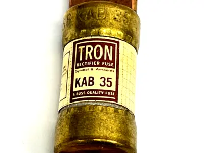 KAB-45 | Bussmann KAB-35 Tron Rectifier Fuse 35A 250V LOT OF 2 - New Other