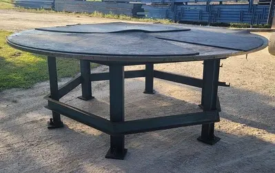USED SHOP MADE 8' DIAMETER