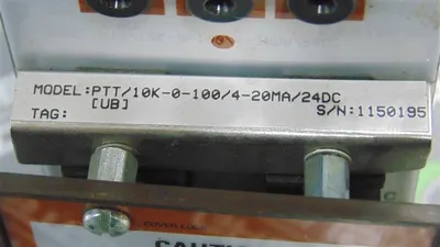 Moore Industries PTT/10K-0-100/4-20MA/24DC Potentiometer Transmitter Module Used