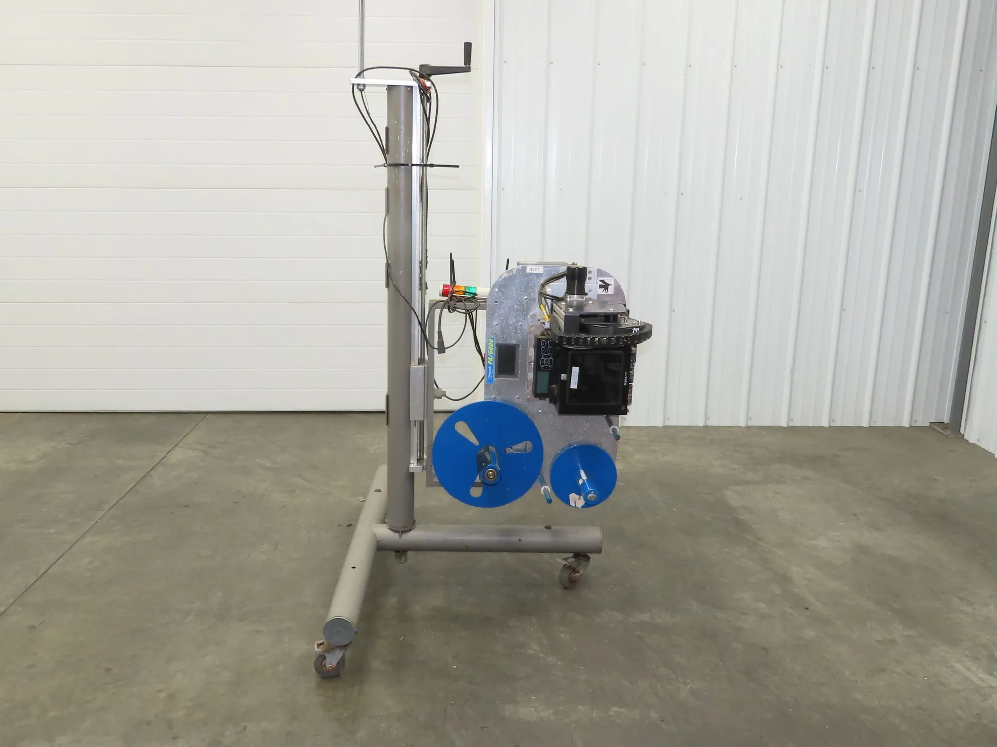 Foxjet 6000-570 Mobile Print Apply Label Applicator Zebra ZE500 Thermal Printer
