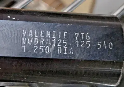 Valenite 7T6 125 540 End MILL indexable Milling Cutter Spade Drill  1-1/4" DIA