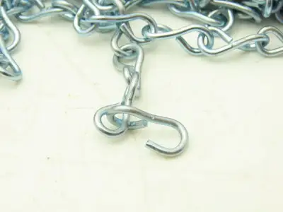 Grainger 2ZDE6 Jack Chain 10lb 1/2" Link Steel Zinc 100ft Boxes 700ft Lot of 7