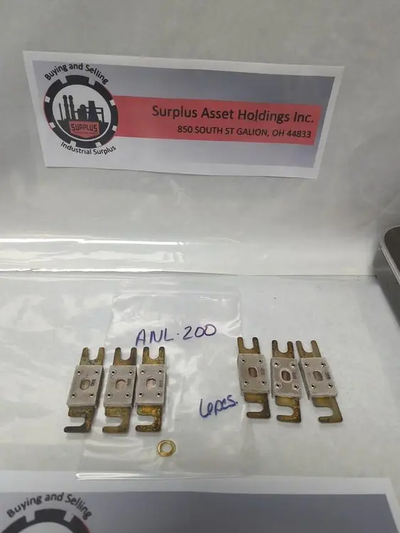 Used BUSSMANN ANL-200 Miscellaneous Equipment (Electrical & Power) | Surplus Asset Holdings #1198871