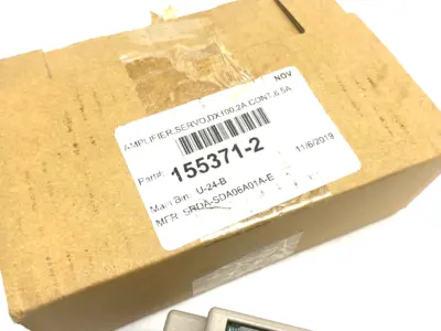 USED YASKAWA SERVO AMPLIFIER DX100 2A CONT, 6.5A MAX