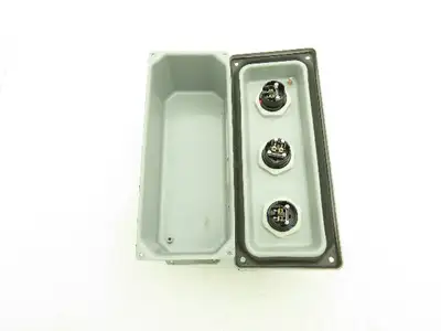 Federal Signal Indicator Light Enclosure Red Green Blue 4"x10"x 4" 24V AC/DC