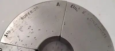 USED SUPERIOR CINCINNATI COLLET PAD