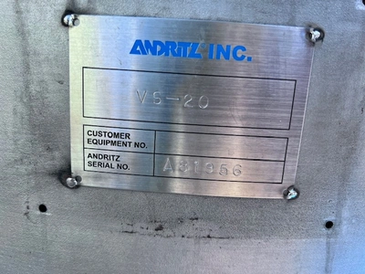 USED Andritz VS-20