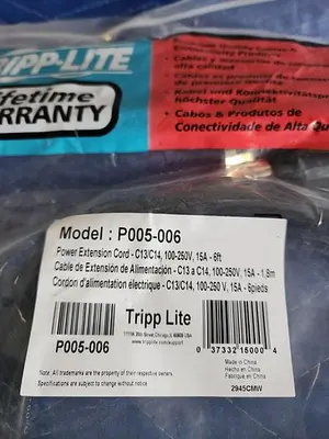 USED TRIPP LITE P005-006