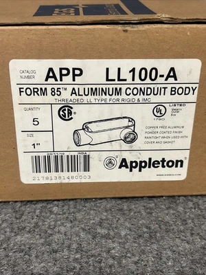 New | in-Stock Appleton LL100-A Misc Industrial Equipment California US | Davliegogo LLC #1729882