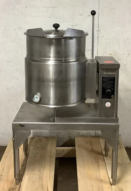 152-0259 Cleveland KET-12T 12 Gallon Electric Tilt Kettle