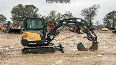 Used 2024 HYUNDAI HX40A Crawler Excavators - Mini South Carolina US | National Equipment Dealers #1422234