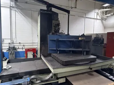 Used 1988 KURAKI KBT-11WDX Horizontal Table Type Boring Mills Illinois US | Machinery Marketing International #378896
