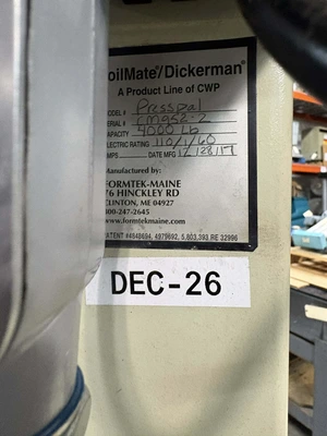 2017 COILMATE Presspal 4000lbs Work Holding | Global Machine Brokers, LLC (5)