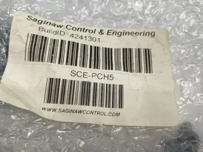 NEW SAGINAW CONTROL & ENGINEERING PADLOCKING/COINPROOF HANDLE BLACK