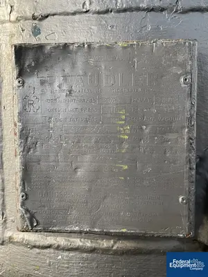 USED Pfaudler 20 Gal Pfaudler Glass Lined Reactor Body, 25/115#