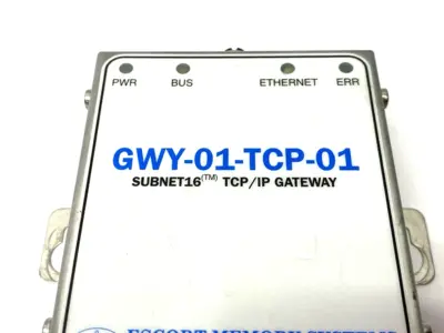 Used Escort Memory Systems, Datalogic, Balluff SUBNET16 TCP/IP Gateway Interface Module PLC Ethernet Equipment Michigan US | Maverick Industrial Sales #1400995
