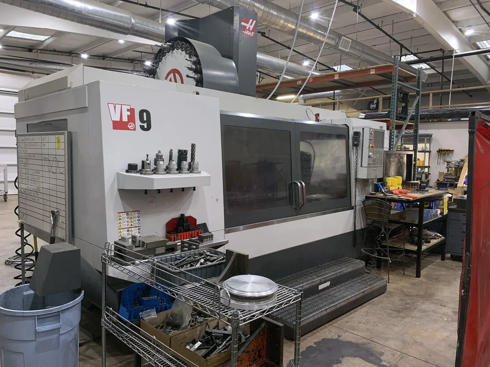 Used 2012 Haas VF-9/50 Vertical Machining Centers California US | Machine Tool Bids #1261667