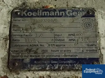 USED Killion 1.5" Killion Extrusion Line