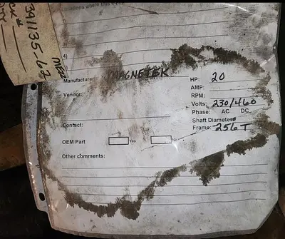 USED MAGNETEK 9-391135-62