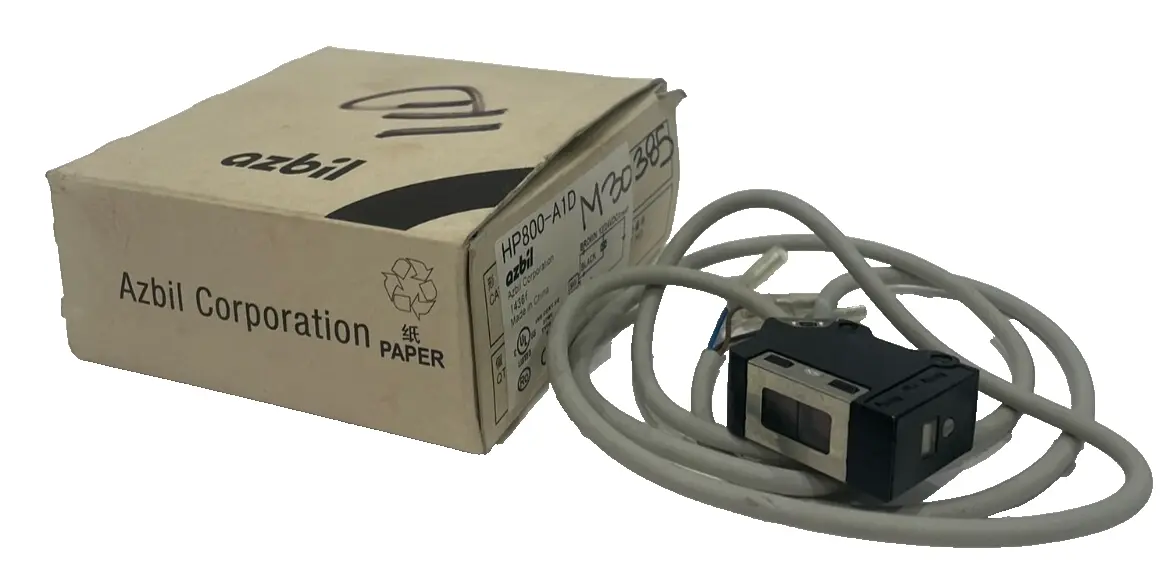 NEW AZBIL HP800-A1D PHOTOELECTRIC SWITCH 12/24 VDC HP800A1D