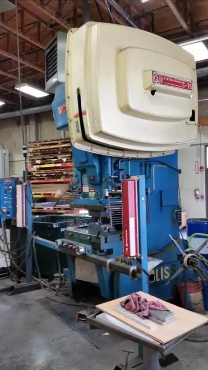 Used 1983 BLISS C-75 O.B.I. Presses Illinois US | BLUMBERG MACHINERY COMPANY #396728