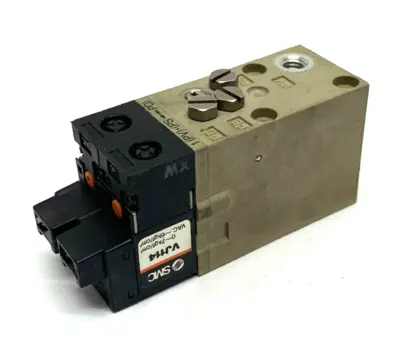 VJ114 | SMC  Dual Solenoid Valve Assembly - Used