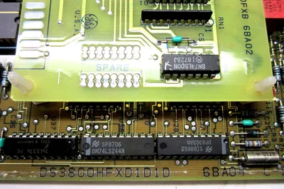 USED GENERAL ELECTRIC DS3800HFXD1D1D PC BOARD W/ DS3800DFXB1B1C