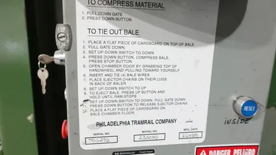 GPI, PTR, SELCO (3) Industrial Baler Compactors Balers | Machinery Solutions Group, Inc. (5)
