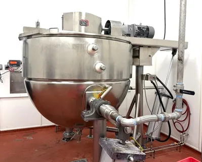 2012 LEE INDUSTRIES 500CHD9MT 500 Gallon Tilting Mix Kettle TANKS / KETTLES | EcReCon Inc (2)