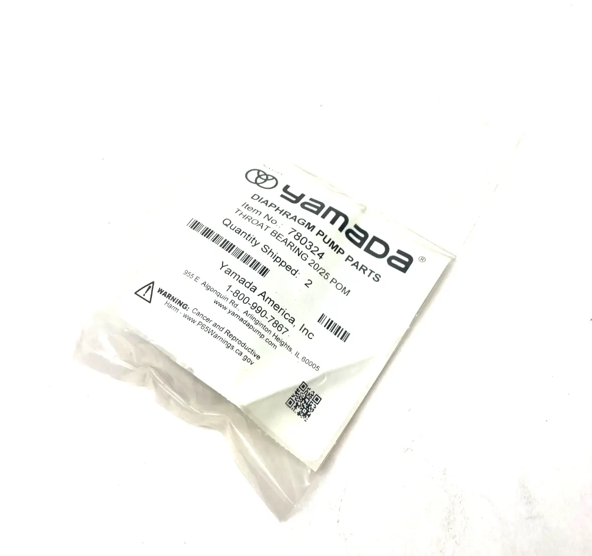 New | in-Stock YAMADA THROAT BEARING 20/25 POM Bearings | Maverick Industrial Sales #1106954