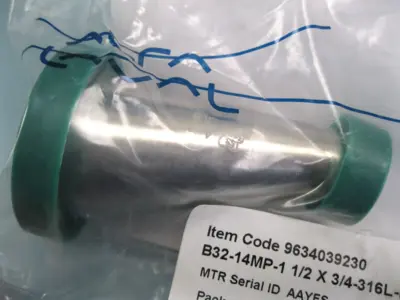 NEW Alfa Laval B32-14MP-1 1/2 X 3/4-316L-PM