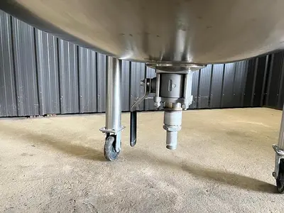 Used 300 Gallon Tank (Vessel), 316 Stainless Steel