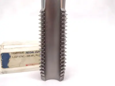 0401K52B | Regal Cutting Tools  1-1/2"-6 NC-.005 4FL Plug - New Other