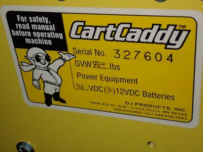 USED CART CADDY 5W