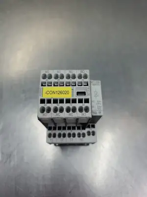 Contactor 3RT10162BB42 Contactor w/3RH19112FA22 Block. 4E51