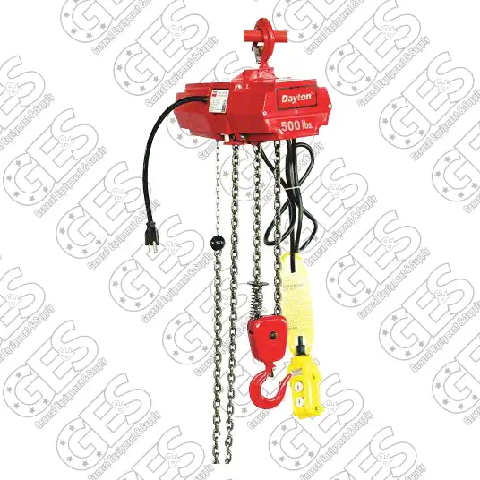 Used DAYTON 2GTD2 Hoists (All Types) South Carolina US | General Equipment and Supply #1491113