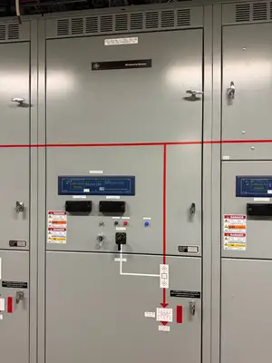 25kV Switchgear Lineup 1200A w/ Power Vac Breaker VB1 27.0-16-0
