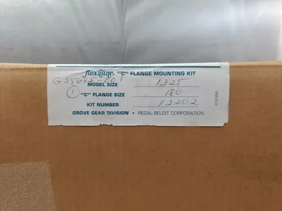 Grove Gear FLEXALINE Kit#12202 (M#1325) "C" Flange Mounting Kit. 4E-33