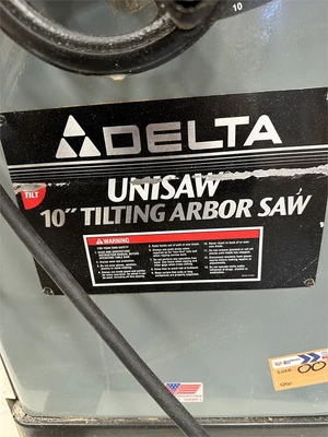 USED DELTA UNISAW