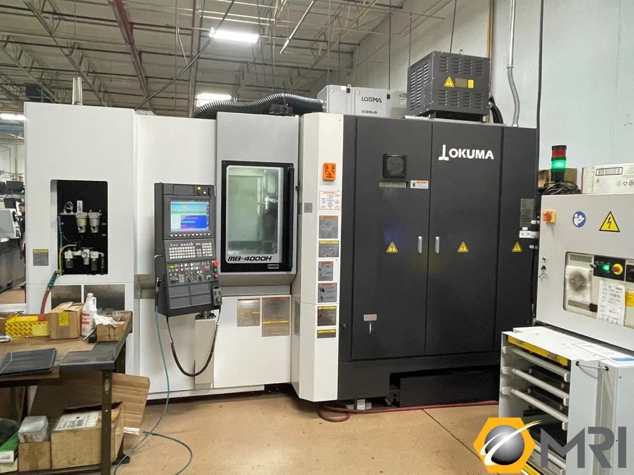 OKUMA MB-4000H CNC HORIZONTAL MACHINING CENTER NEW: 2018 | JS 85011