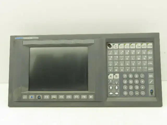 Okuma OSP-E100L Operator Control Panel PNL-E10I Monitor Assy LU-25 CNC Lathe
